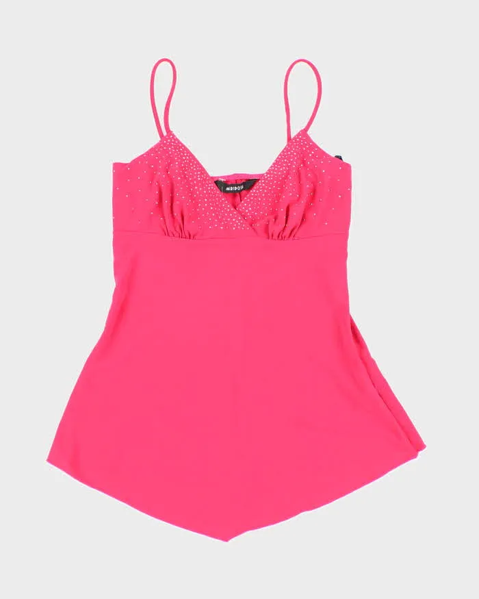 Vintage Y2k 00s Mariposa Studded Cami - XS sold by Rokit