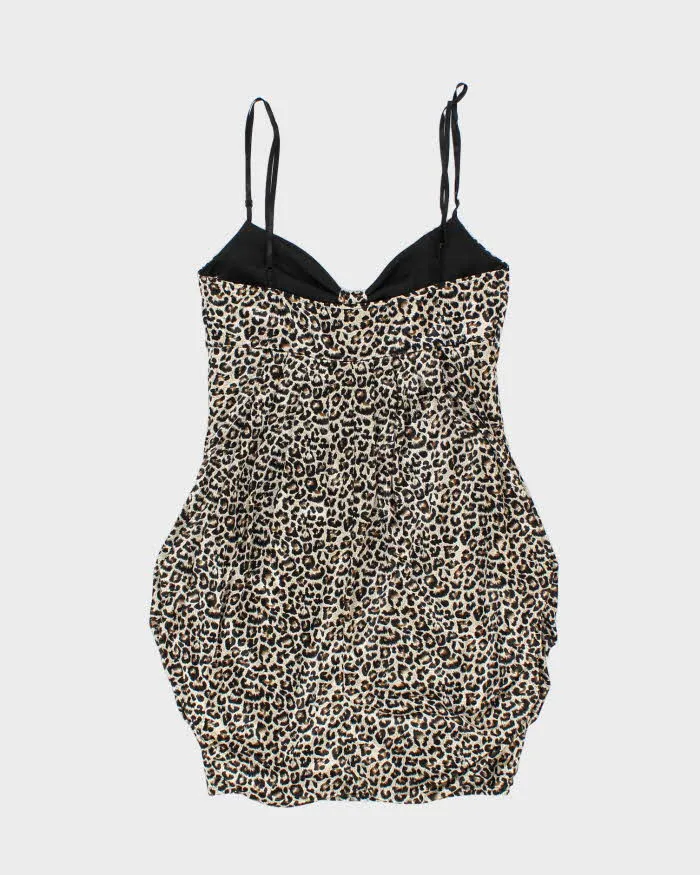 Vintage Y2k 00s Ruby Rox Leopard Print Bubble Dress - S sold by Rokit product image thumbnail 2