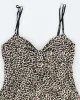 Vintage Y2k 00s Ruby Rox Leopard Print Bubble Dress - S sold by Rokit