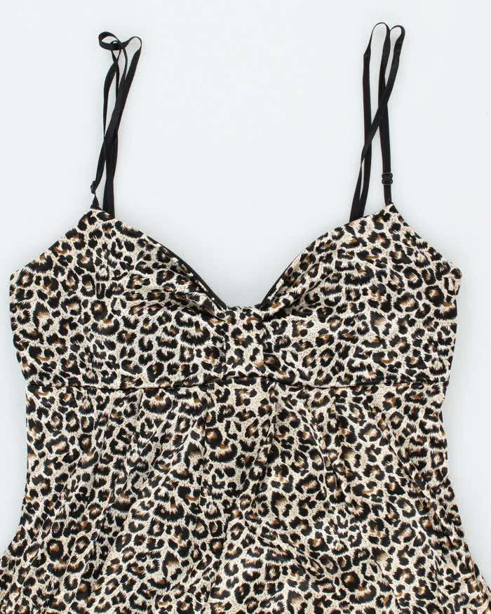 Vintage Y2k 00s Ruby Rox Leopard Print Bubble Dress - S sold by Rokit product image thumbnail 3