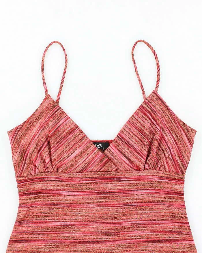Vintage Y2k 00s FWR Stripe Cami - M sold by Rokit product image thumbnail 3