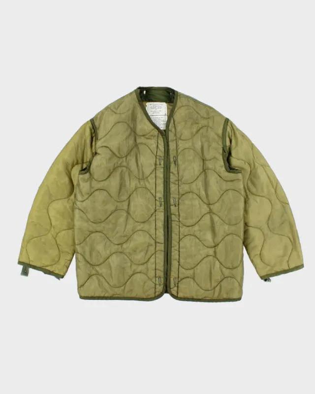 70s Vintage US Air Force Field Jacket Liner - Large sold by Rokit