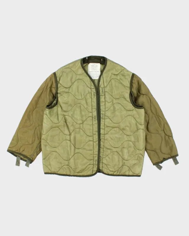 70s Vintage US Air Force Field Jacket Liner - Large sold by Rokit