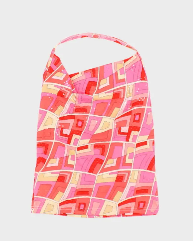 Vintage Y2k 00s Cowl Neck Sequin Halter Top - XS sold by Rokit