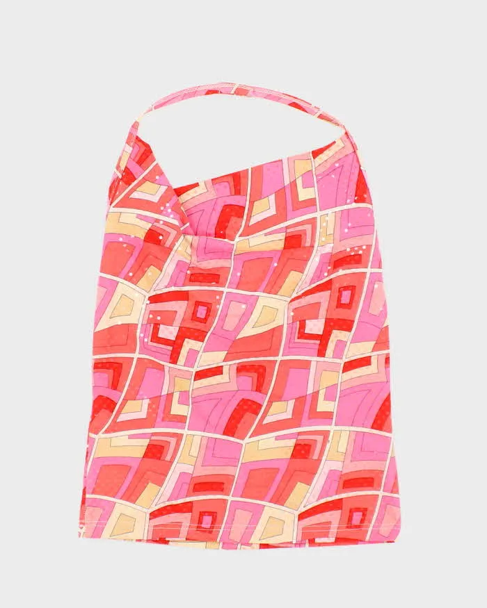 Vintage Y2k 00s Cowl Neck Sequin Halter Top - XS sold by Rokit