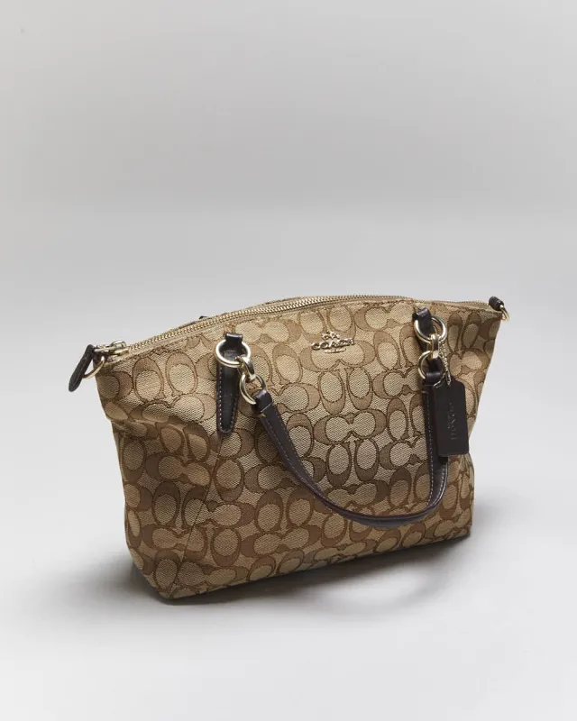 Vintage Y2k 00s Coach Monogram Handbag sold by Rokit
