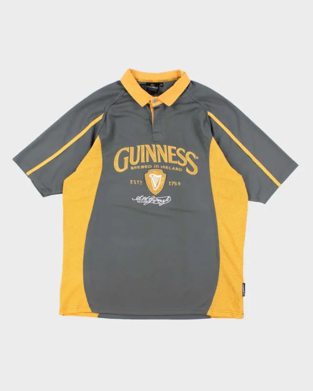 Vintage Y2K Guinness Oversized Embroidered Sports Jersey - XXL sold by Rokit