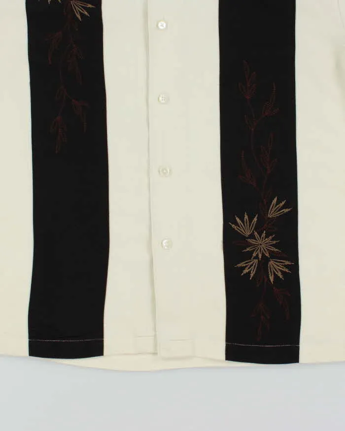 Vintage Havana Two Tone Short Sleeve Shirt - M sold by Rokit product image thumbnail 4