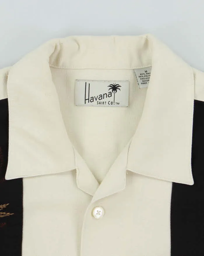 Vintage Havana Two Tone Short Sleeve Shirt - M sold by Rokit product image thumbnail 5