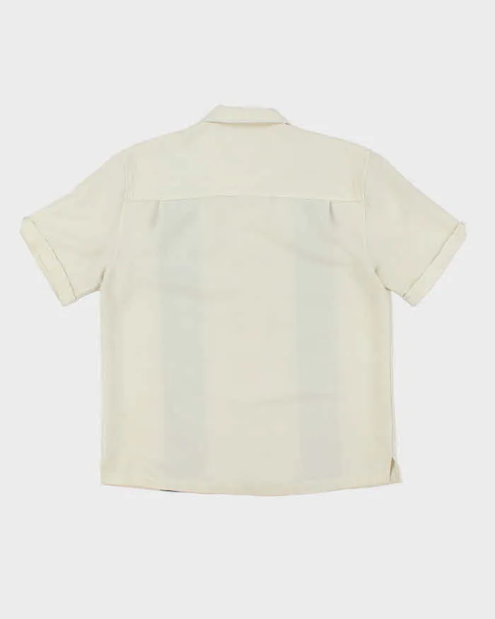 Vintage Havana Two Tone Short Sleeve Shirt - M sold by Rokit product image thumbnail 2