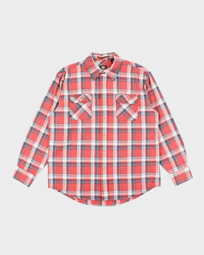 Vintage Timberland Check Heavyweight Long Sleeve Shirt - L sold by Rokit