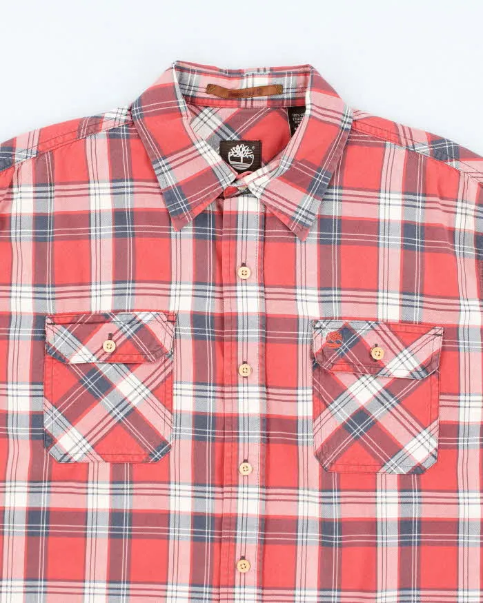 Vintage Timberland Check Heavyweight Long Sleeve Shirt - L sold by Rokit product image thumbnail 3