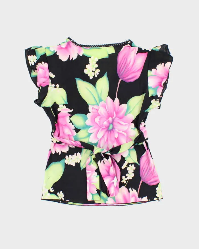 Vintage Y2k 00s Slinky Floral Top - S sold by Rokit product image thumbnail 2