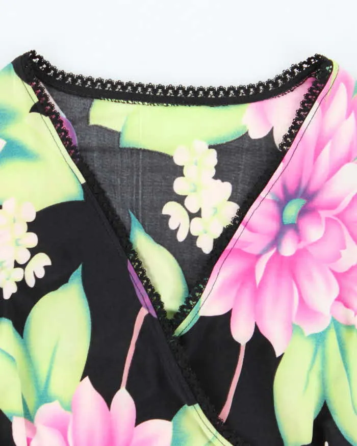 Vintage Y2k 00s Slinky Floral Top - S sold by Rokit product image thumbnail 5