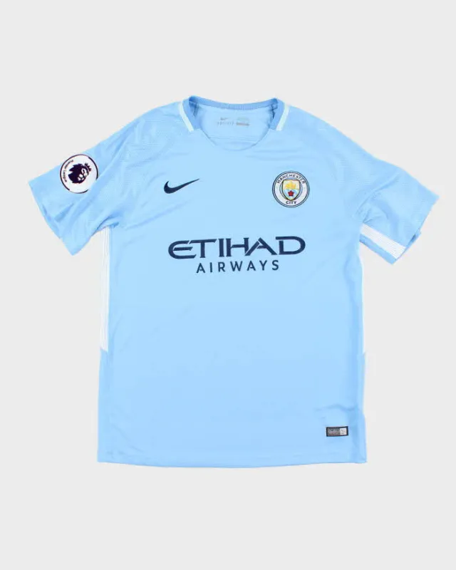 Nike Manchester City FC 2017/18 Home Football Shirt - XL sold by Rokit