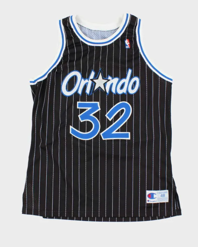 Vintage Champion Orlando Magic Striped NBA Sports Jersey - L made by Champion