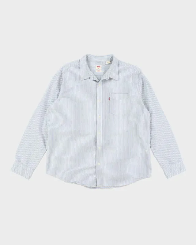 Vintage Levi's Pin Stripe Heavyweight Shirt - XL made by Levi's