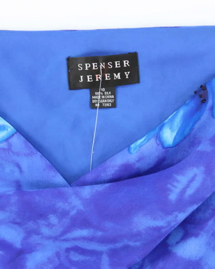 Vintage 90s Spenser Jeremy Silk Cowl Neck Top - M sold by Rokit product image thumbnail 5