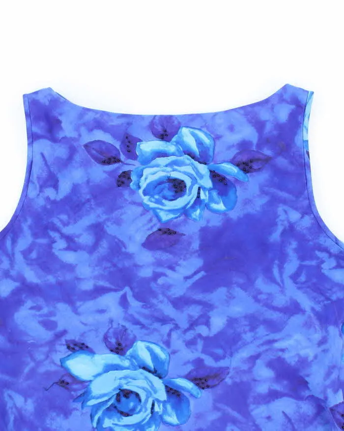 Vintage 90s Spenser Jeremy Silk Cowl Neck Top - M sold by Rokit product image thumbnail 4