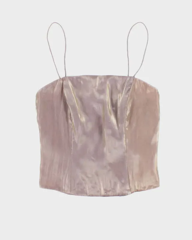 Vintage 90s Debut Iridescent Cami - XS sold by Rokit