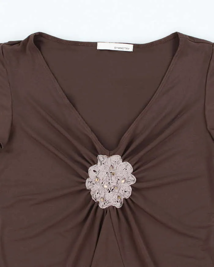 Vintage Y2k 00s Symmetry Beaded Top - M sold by Rokit product image thumbnail 3