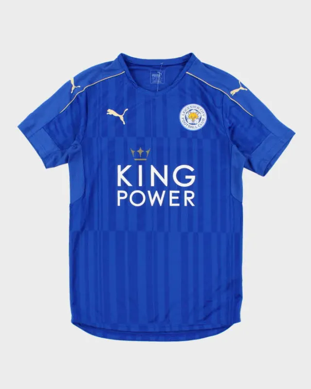 Puma Leicester City 2015/16 Home Football Shirt - S sold by Rokit