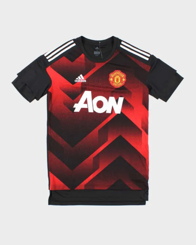 Adidas Manchester United 2017/18 Training Football Shirt - S sold by Rokit