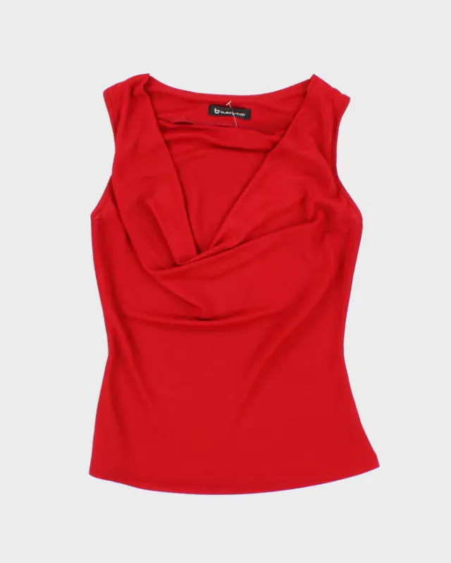 Vintage Y2k 00s Bukky Cowl Neck Top - XS sold by Rokit