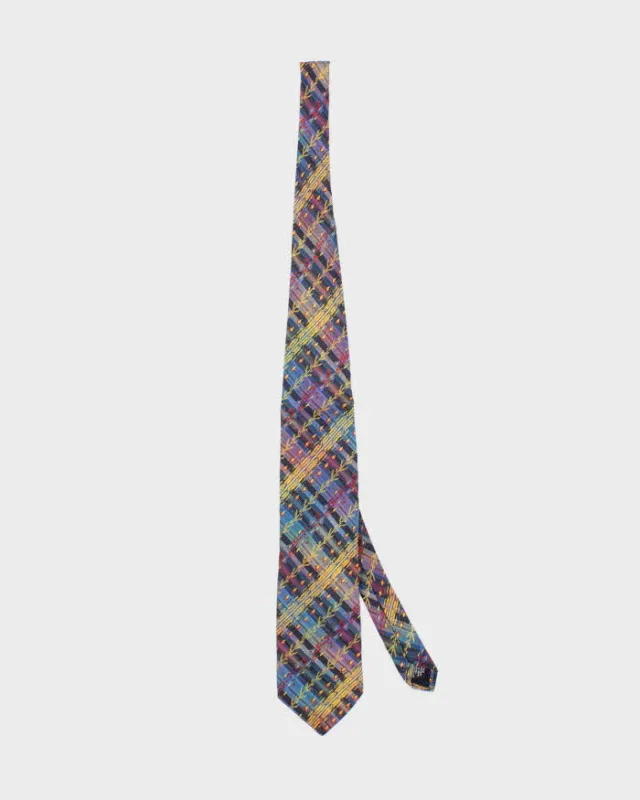 Vintage 90's Missioni Silk Patterned Tie sold by Rokit