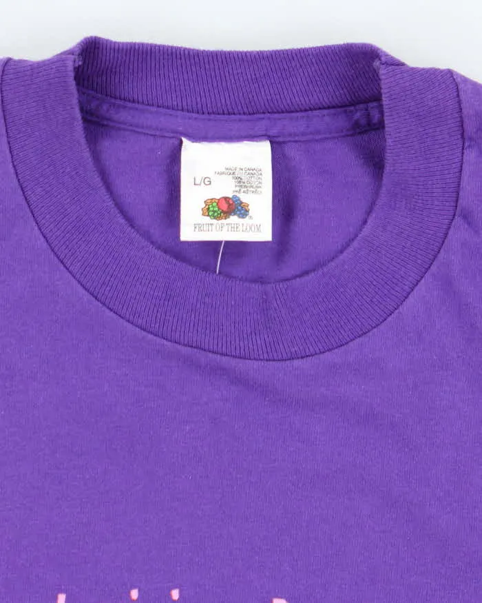 Vintage 90's Single Stitch Sun Graphic T-Shirt - L sold by Rokit product image thumbnail 5