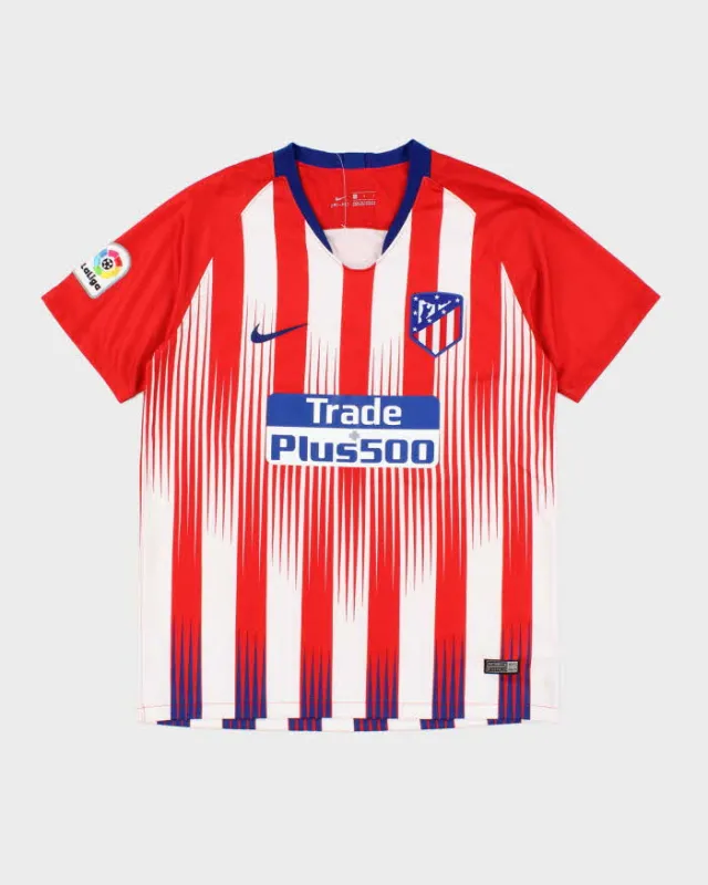 Nike Atletico Madrid 2018/19 Home Football Shirt - S sold by Rokit