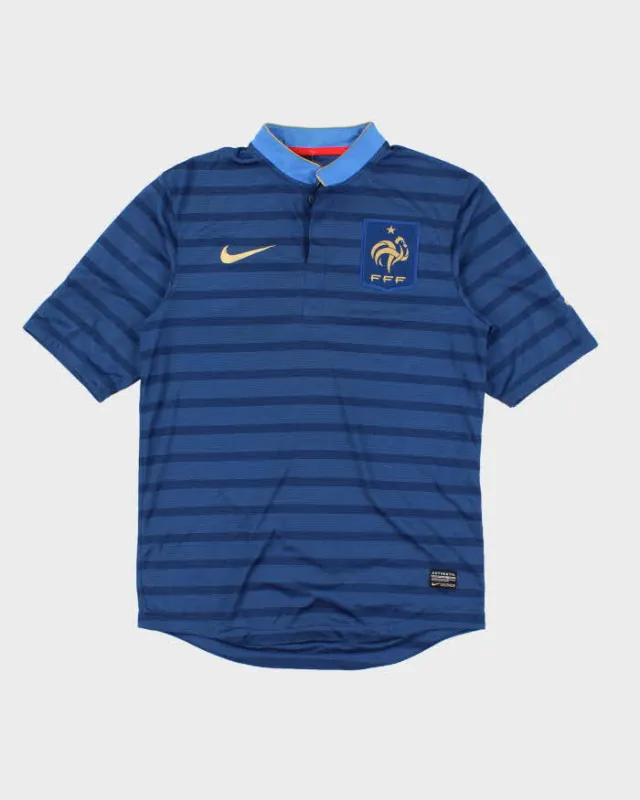 Nike France FFF 2012/13 Home International Football Shirt - S sold by Rokit