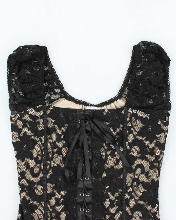 Vintage Y2k 00s Suzy Lace Milkmaid Top - M sold by Rokit product image thumbnail 2