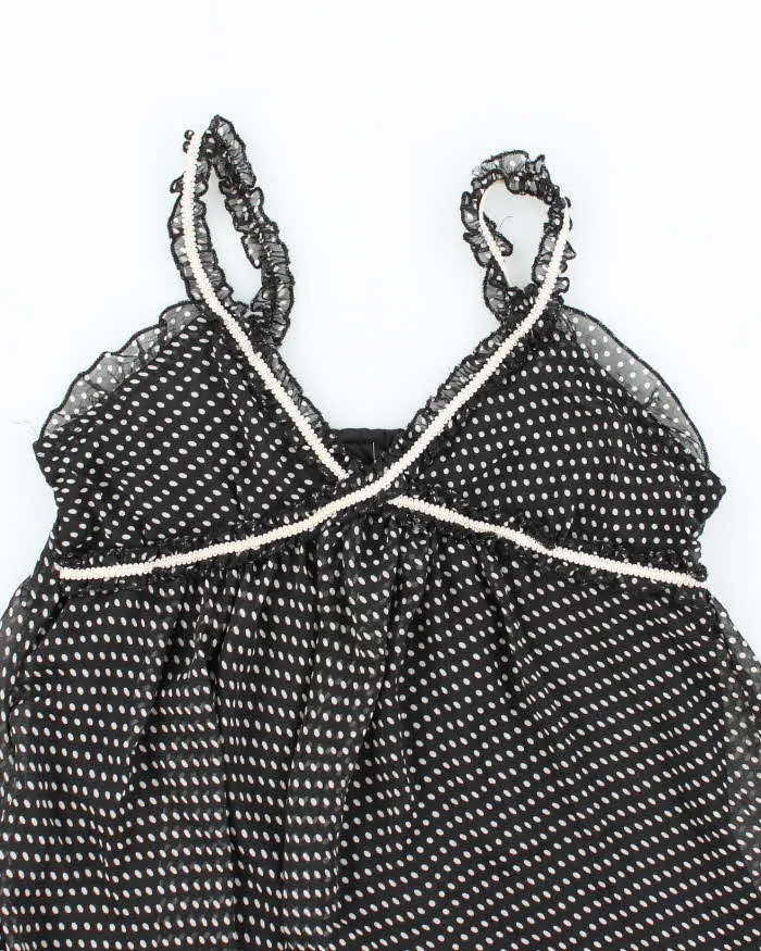 Vintage Y2k 00s Polka Dot Mesh Cami - S sold by Rokit product image thumbnail 3