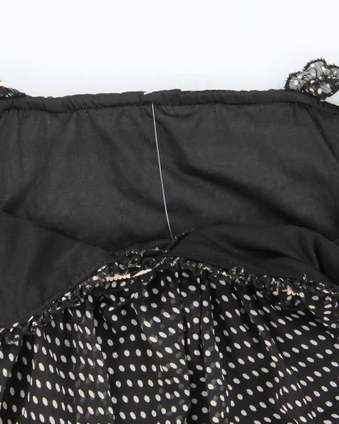 Vintage Y2k 00s Polka Dot Mesh Cami - S sold by Rokit product image thumbnail 5