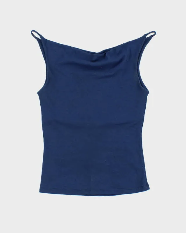 Vintage 90s 00s Maaz Cowl Neck Cami - XS sold by Rokit