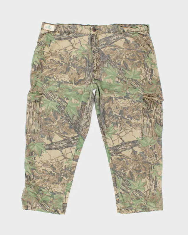 Vintage 90's Red Head Real Tree Camouflage Baggy Fit Cargo Trousers - W46 L28 sold by Rokit