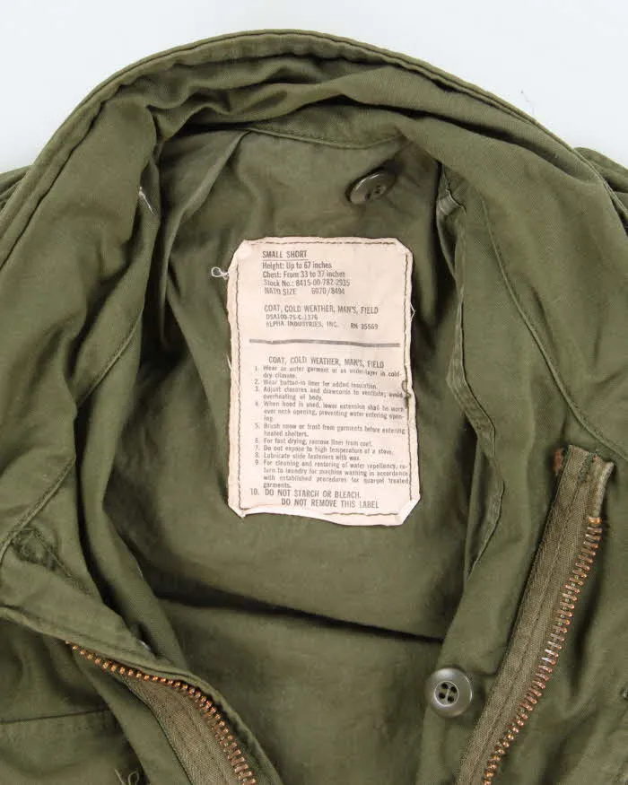70s Vintage US Army M65 Field Jacket - Small sold by Rokit product image thumbnail 5