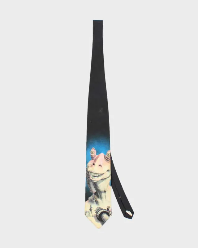 Vintage 90's Star Wars Jar Jar Binks All Over Print Tie sold by Rokit