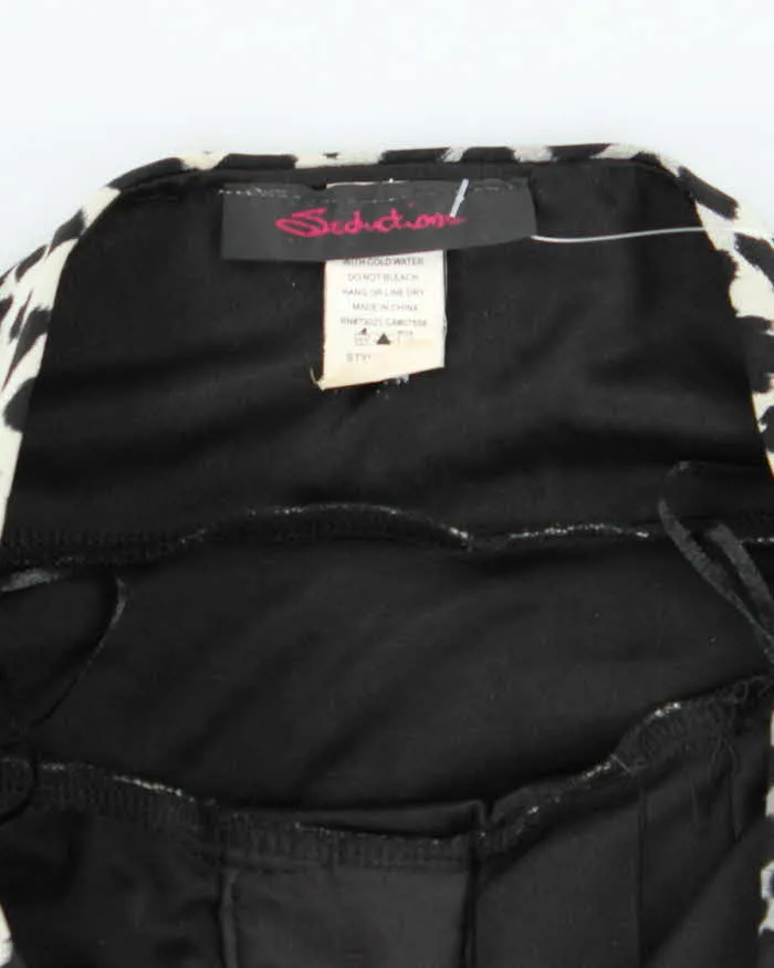 Vintage Y2k 00s Seduction Leopard Print Halter Neck Top - M sold by Rokit product image thumbnail 5