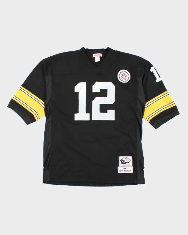 Vintage Mitchell & Ness Throwbacks Pittsburgh Steelers NFL Jersey - XL sold by Rokit
