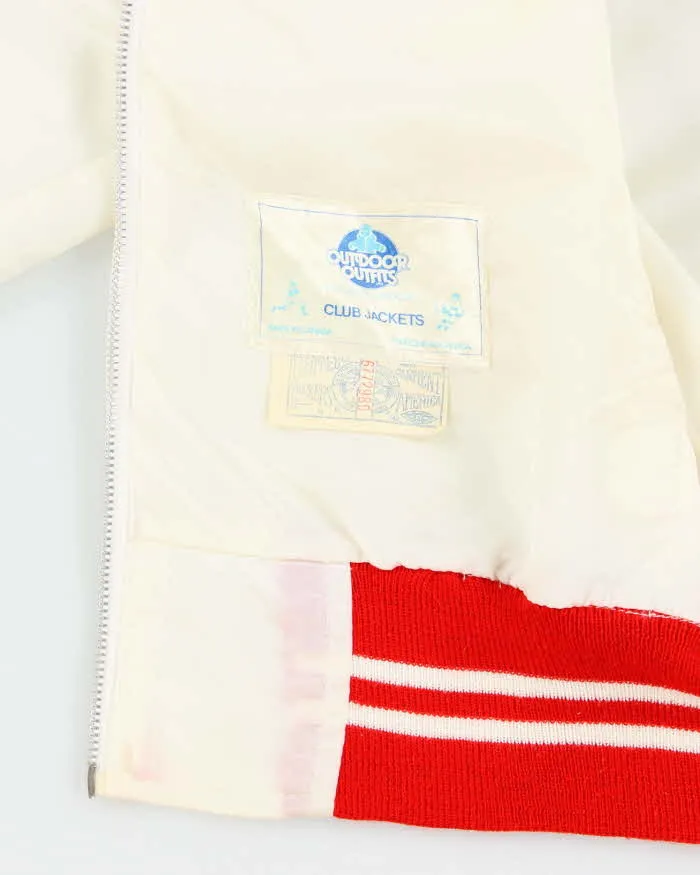 Vintage Diamond Jubilee Embroider Lightweight Varsity Jacket - M sold by Rokit product image thumbnail 5