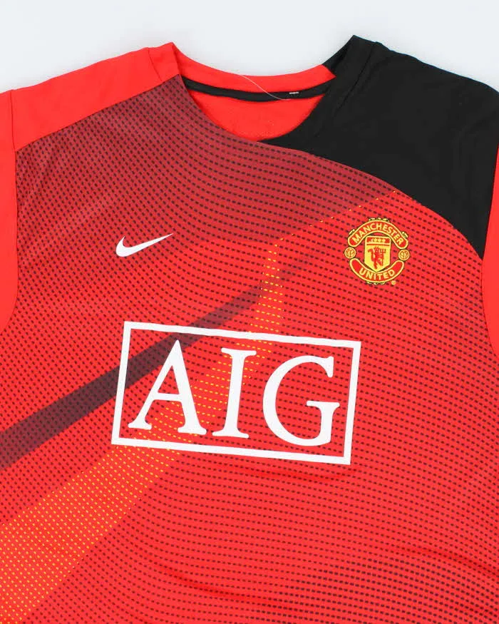 Vintage Manchester United 2008/09 Training Football Shirt - XL sold by Rokit product image thumbnail 3