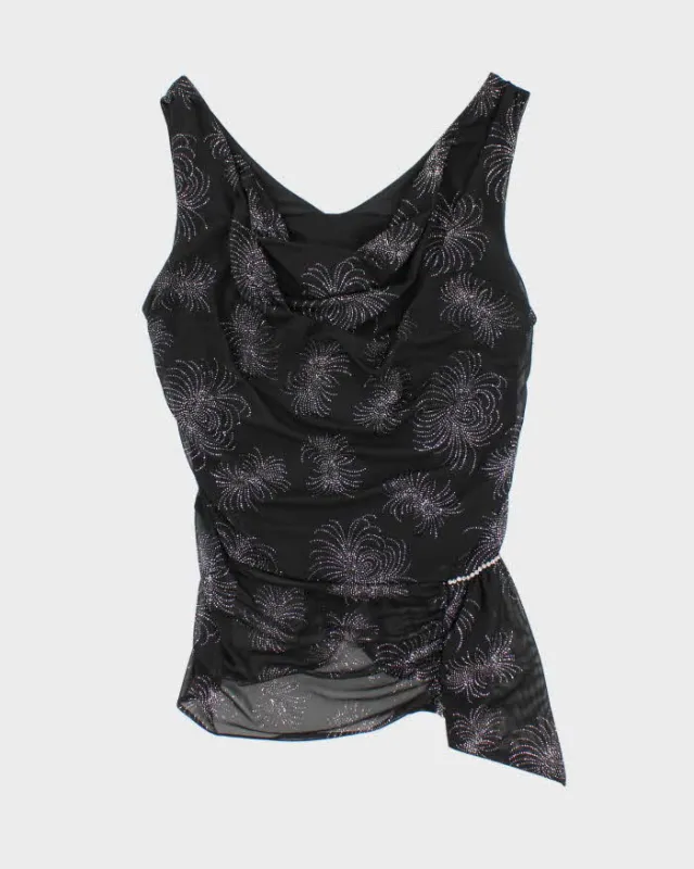 Vintage Y2k 00s Studio 1940 Sparkly Top - M sold by Rokit