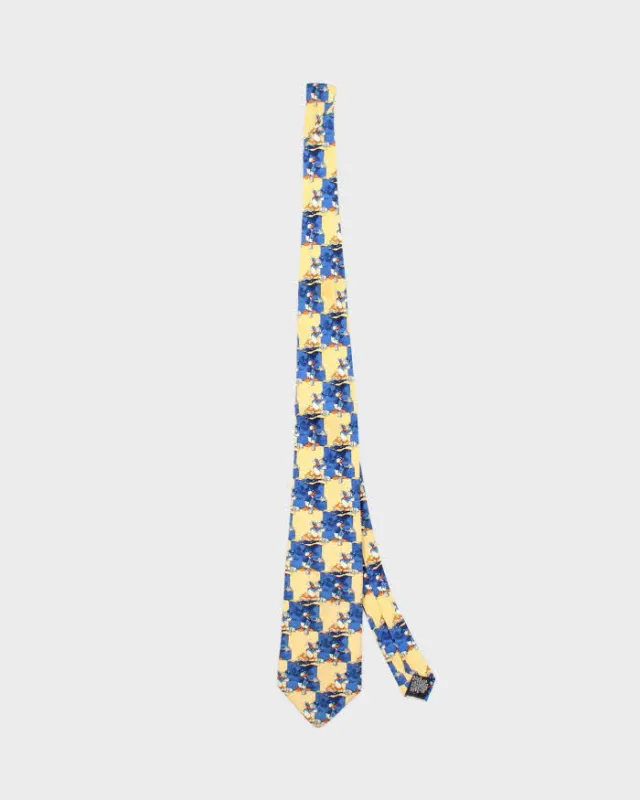 Vintage 90's Disney Donald Duck All Over Print Tie sold by Rokit