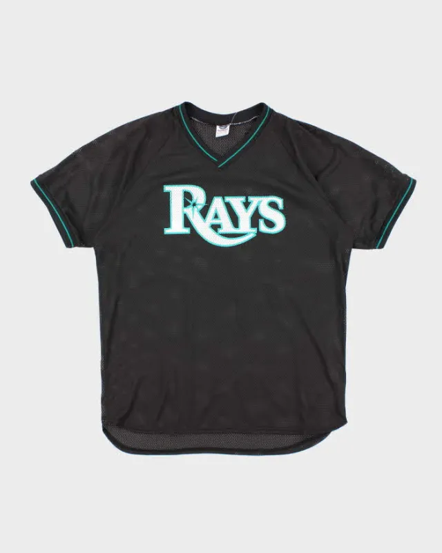 Vintage 90's Saxon Tampa Bay Rays Baseball Jersey - XL sold by Rokit