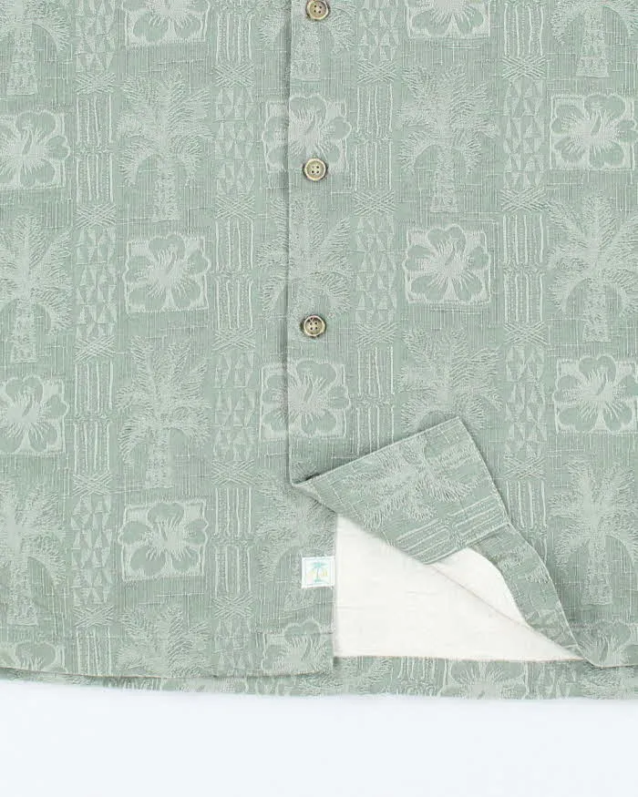 Vintage Y2K Tommy Bahama Silk Patterned Hawaiian Shirt - XL sold by Rokit product image thumbnail 4