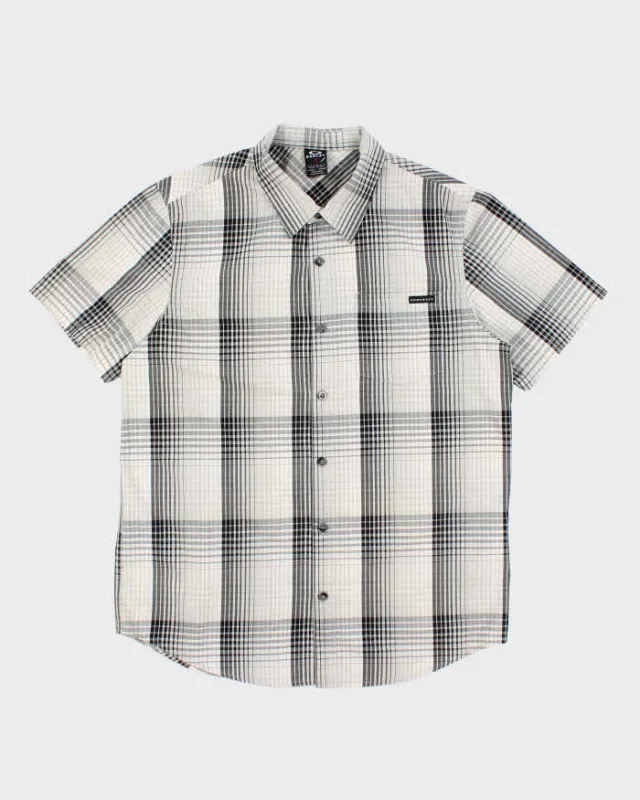 Vintage 2000's Oakley Checked Short Sleeve Shirt - L sold by Rokit