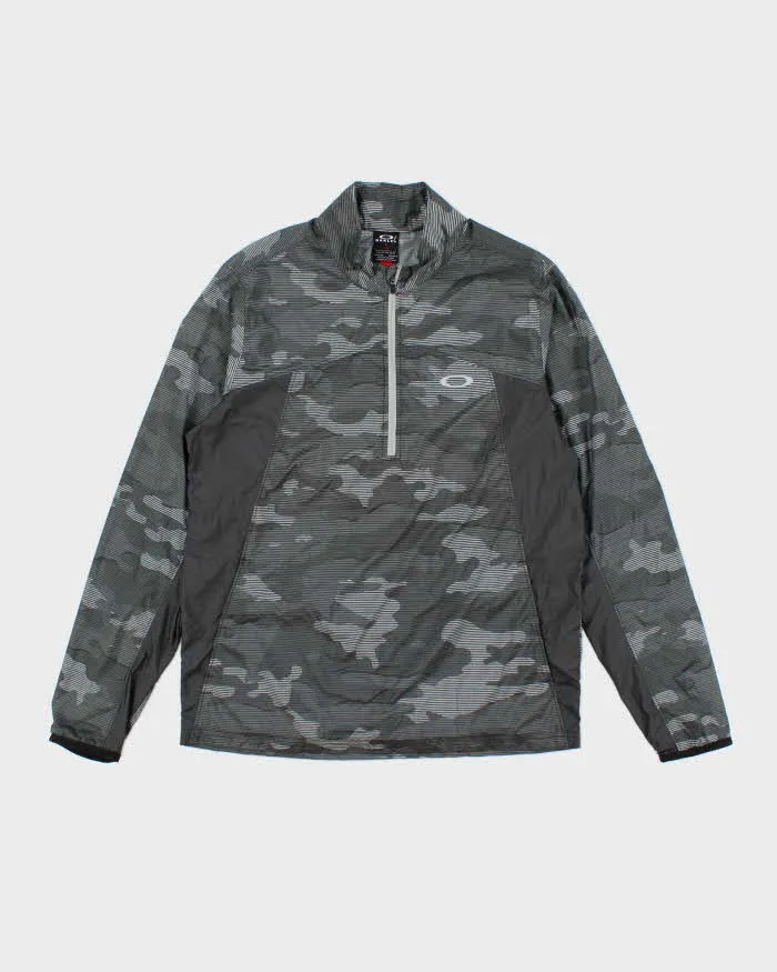 Vintage 2000's Oakley Patterned Windbreaker Jacket - M sold by Rokit