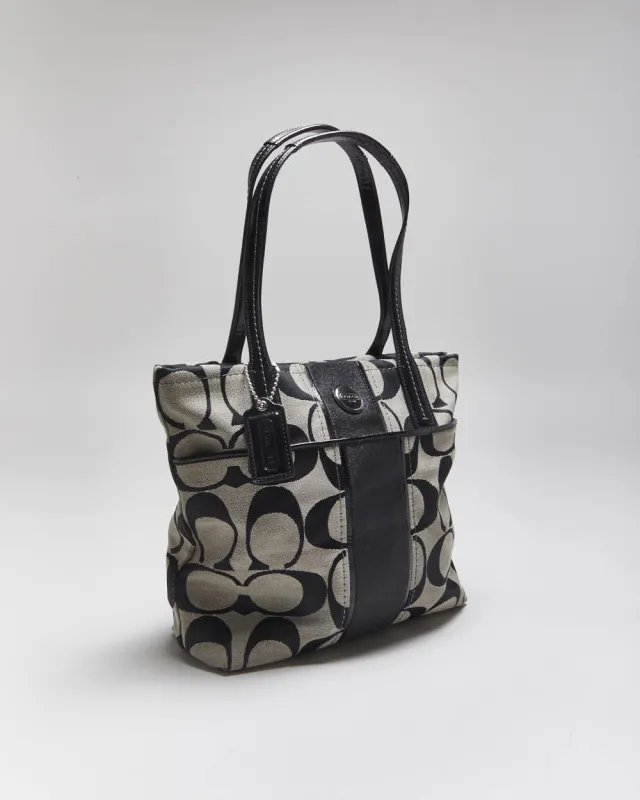 Vintage Y2k 00s Coach Monogram Handbag sold by Rokit